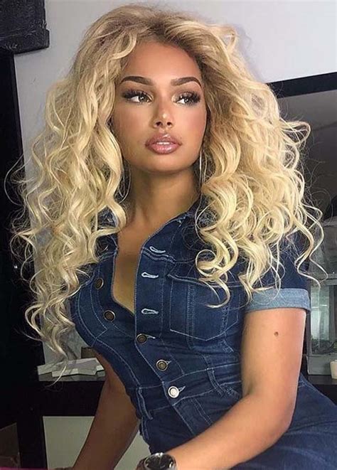 Adorable Blonde Curly Hairstyles And Cuts For Bold Look In 2019 Stylesmod