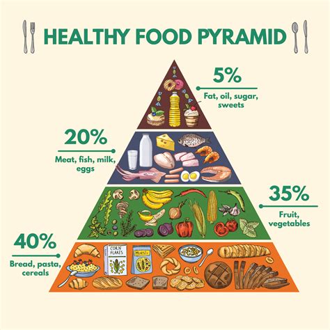 For instance, the food pyramid stripes are thicker for grains, fruits, and vegetables to emphasize their importance and thinner for oils and meats because the new pyramid format gives you daily quantity totals for each of the food groups, then allows you to divide those amounts up into however many. Is the Food Pyramid Still Relevant? - Next Level Urgent Care