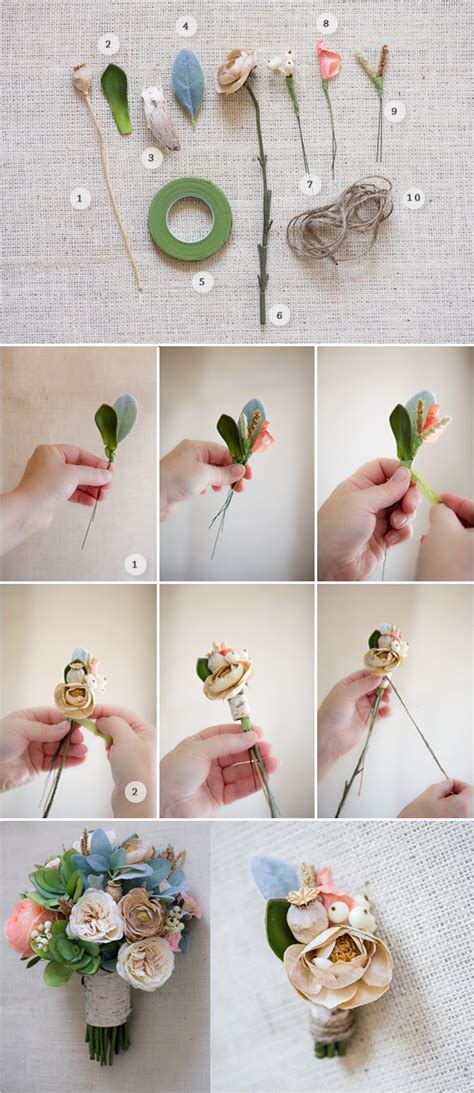 20 Of The Prettiest Spring Boutonnieres Chic Vintage Brides