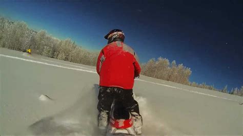 Snowmobiling Utah 2013 In Deep Powder Youtube