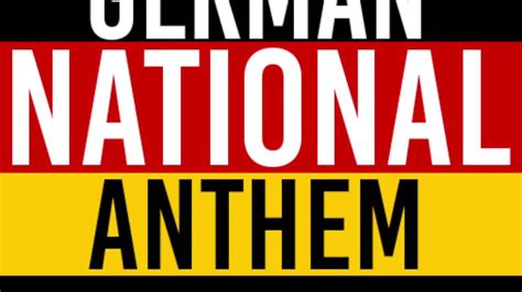 German National Anthem Ringtone And Alert Youtube