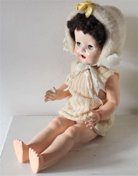 excellent vintage pedigree walker doll 1950s made in england vintage dolls vintage dolls