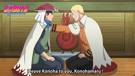 BORUTO EPISODE Naruto Asks Konohamaru To Becomes Hokage YouTube