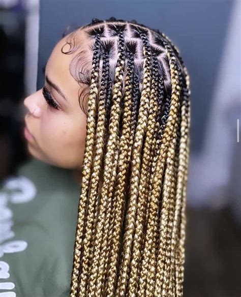 How To Mixed Colour Braids And 25 Cute Mixed Colour Braids Hairstyles In