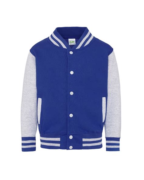 Just Hoods By Awdis Jhy043 Youth 8020 Heavyweight Letterman Jacket