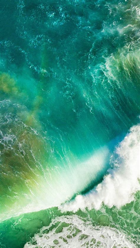 Download Ocean Waves Iphone 7 Original Wallpaper