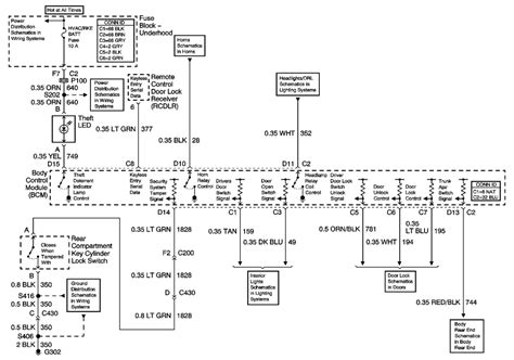 Diagram Chevy Impala Body Control Module Bcm Wiring