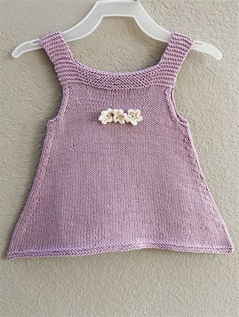 Easy Knit Baby Dress Pattern At Paul Doyon Blog