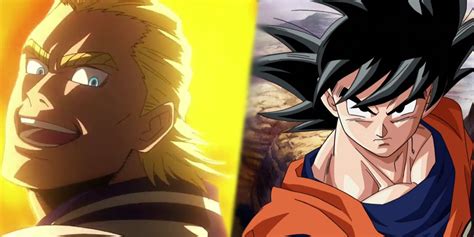 Goku Vs All Might Which Shonen Hero Would Come Out On Top Flipboard