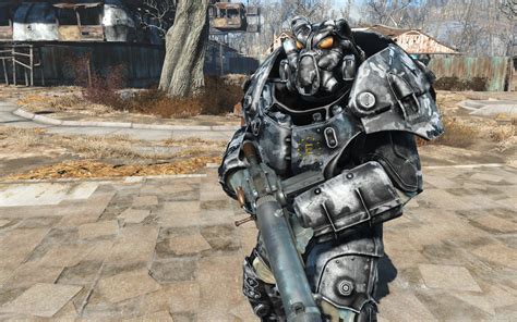 X 01 Enclave Power Armor Camouflage Retexture Standalone At Fallout 4