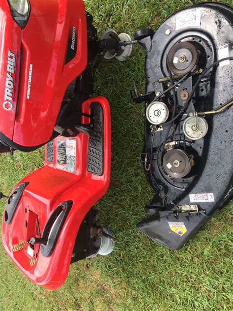 Troy Bilt Bronco 42 “ Deck No Rust Deck Only For Sale In Mount Holly