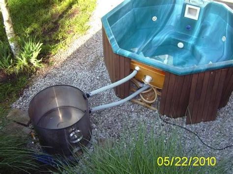 Wood Fired Hot Tub Heater Wood Burning Stoves Forum At Permies Hot Tub Outdoor Hot Tub