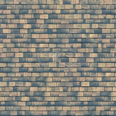 Pommard Flat Clay Roof Tiles Texture Seamless 03542