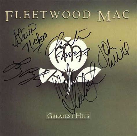 Fleetwood Mac Signed Greatest Hits Album