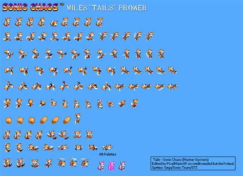 Sonic The Hedgehog 2 Tails Chaos Prototype By Pixelmarioxp On Deviantart