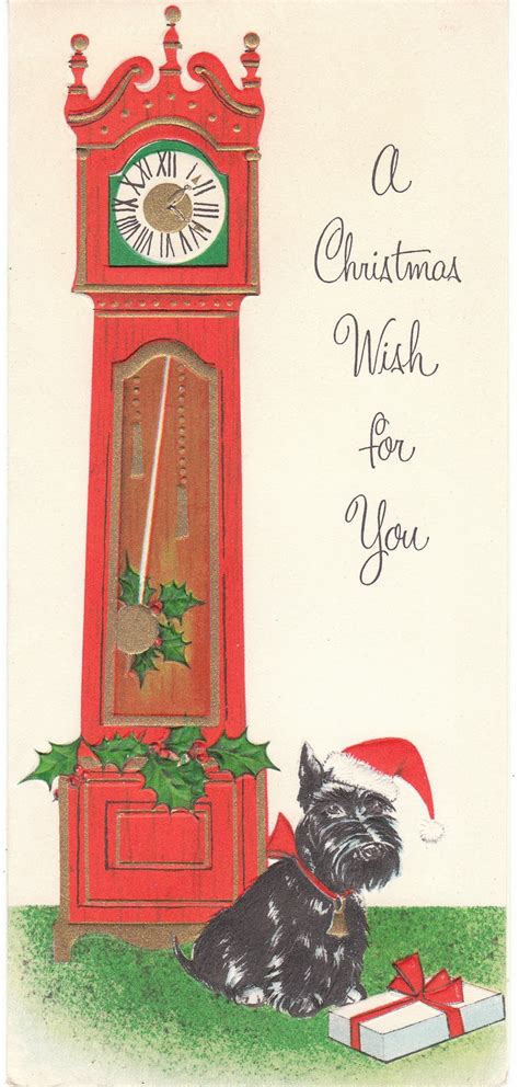 View From The Birdhouse Vintage Christmas Card Of The Day