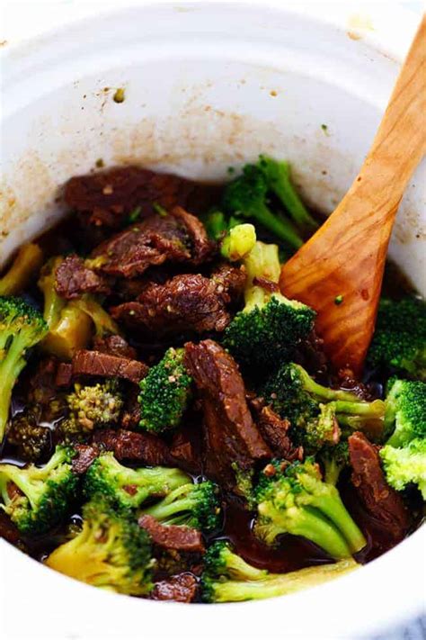 Slow Cooker Beef And Broccoli The Recipe Critic