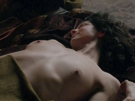 Outlander Caitriona Balfe Celebrity Nude Boobs Posing Hot Topless