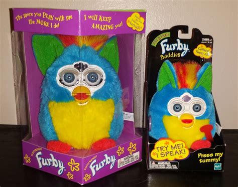Super Rare Limited Edition Kid Cuisine Original Furby And Buddy With