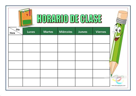 Horarios De Clase 06