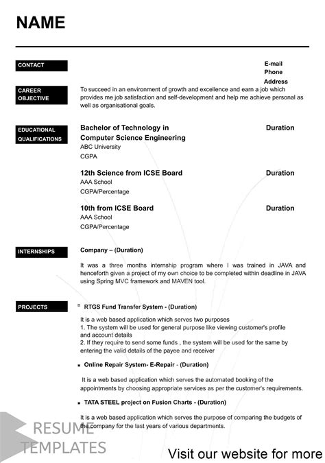 The functional resume format offers creative solutions for job seekers whose experience isn't best represented by a traditional format. 10 Teaching Resume template format tips in 2020 | Job resume template, Resume format download ...