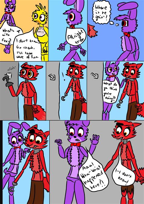 Old Page Fnaf Comic New Animatronic Page 3 By Sophie12320 On