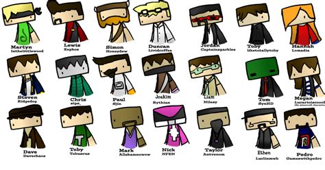 Sale All Famous Minecraft Youtubers In Stock