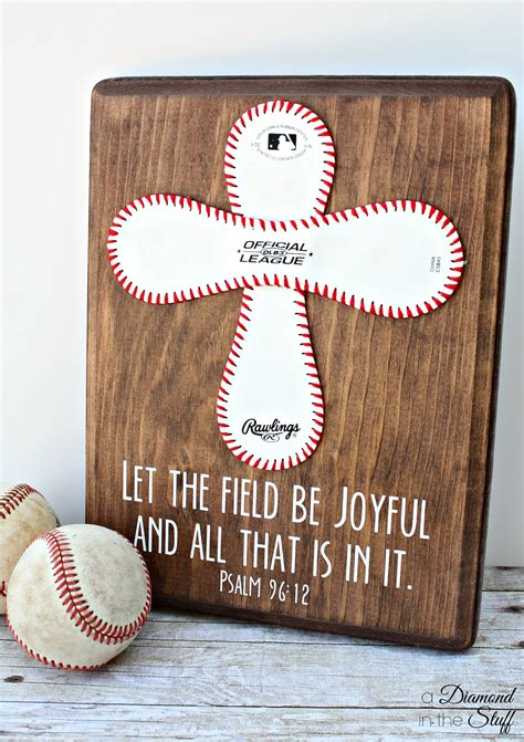 Links for all products in this video are listed below! Baseball Cross Coach Gift | A Diamond in the Stuff (With ...