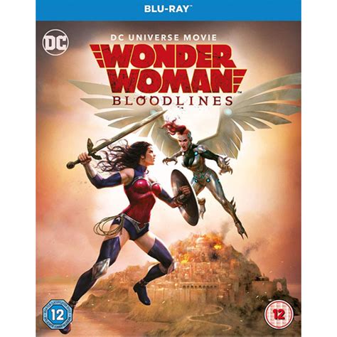 Dc Wonder Woman Bloodlines Blu Ray Dvds Zatu Games Uk