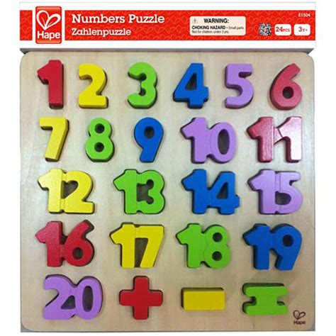 Numbers Chunky Puzzle From Hape Another Great Item From Kb Learning