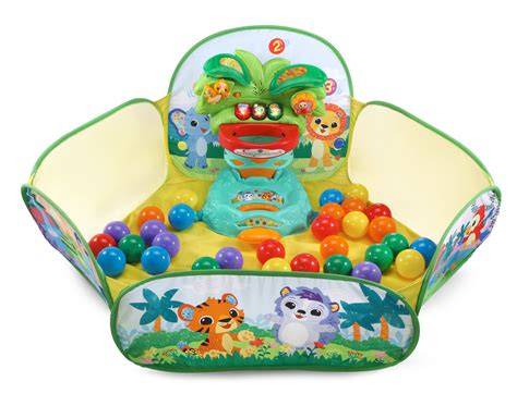 Vtech Pop A Balls Pop And Count Ball Pit Learning Toy With 30 Balls Walmart Exclusive