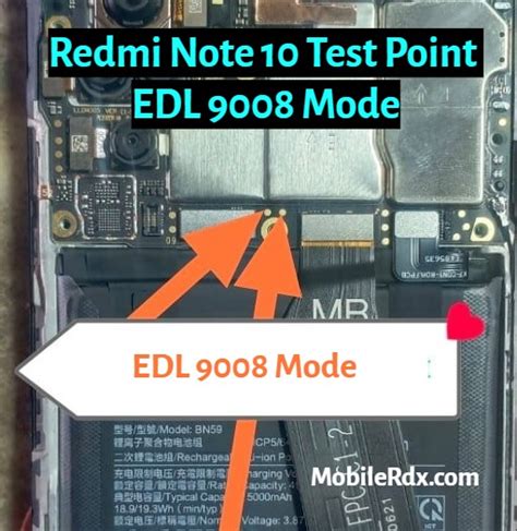 Xiaomi Redmi Note Pro Test Point Edl Mode Isp Emmc Pinout