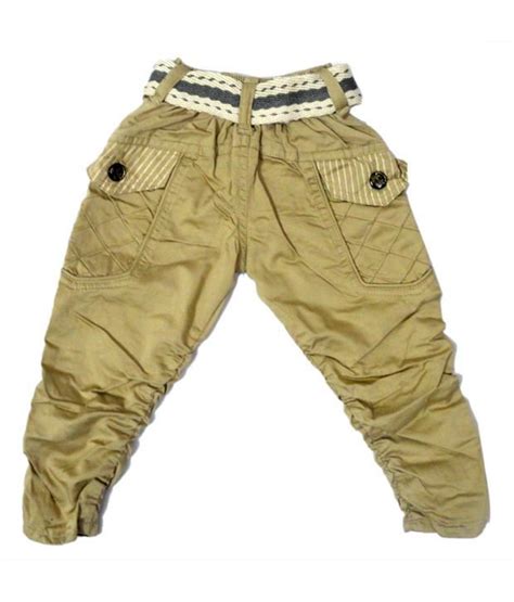 Jazzup Beige Cargo Pants For Kids Buy Jazzup Beige Cargo Pants For