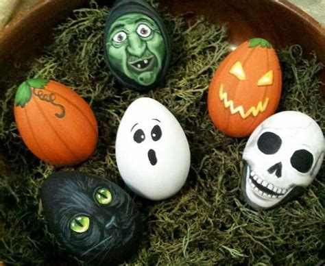 Halloween Eggs🎃🖤🧡 Halloween Eggs Easter Egg Decorating Egg Decorating
