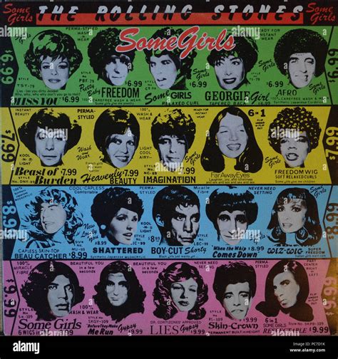 The Rolling Stones Some Girls Iconic Album Covers Mus