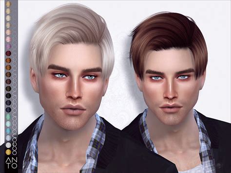 Sims 4 Cc Anto Male Hair