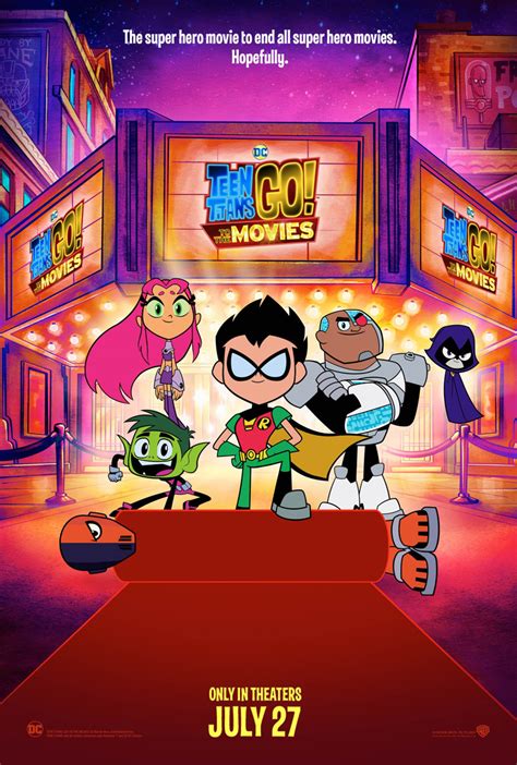 official poster teen titans go to the movies know your meme