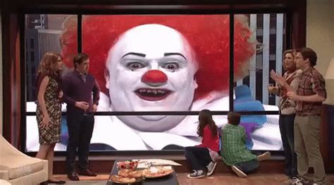 Share the best gifs now >>> Scary Clown GIF by Saturday Night Live - Find & Share on GIPHY