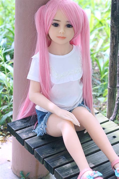 China Jarliet Small Cute Girl Long Pink Hair 100cm Flat Chest Sex Doll Free Download Nude
