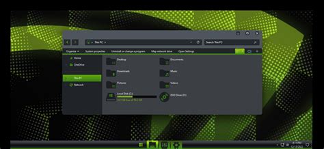 Nvidia Theme For Windows 11 Skin Pack For Windows 11 And 10