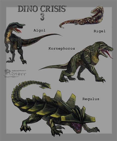 Dino Crisis 32 By Ristorr On Deviantart Creature Concept Art