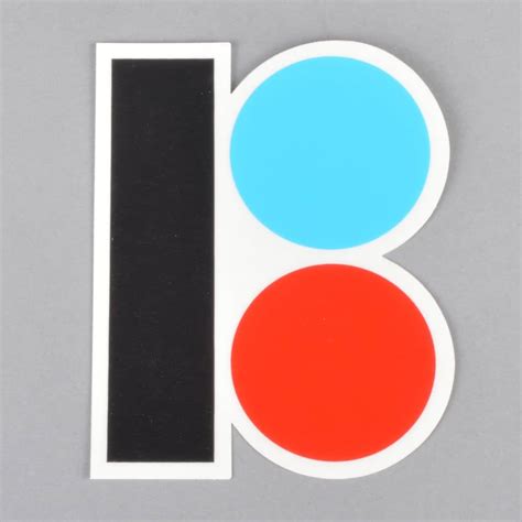 Plan B Skateboards B Logo Skateboard Sticker 35 Accessories From