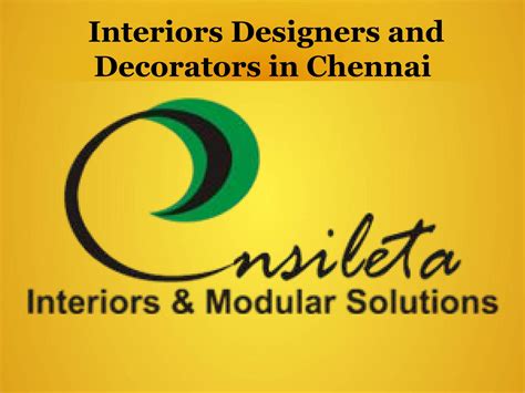 Interior Designers Decorators In Chennai By Ensileta Issuu