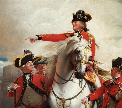 George Augustus Eliott Siege Of Gibraltar Painting By John Singleton