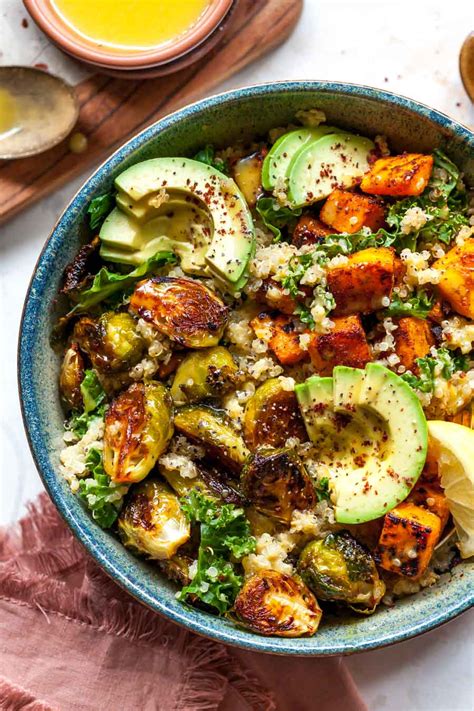 Quinoa And Veggie Power Bowls Recipe Whole Food Recipes Vegetarian