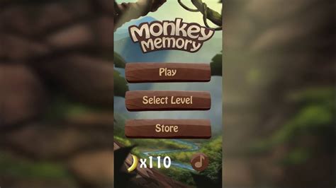 Monkey Memory Game Youtube