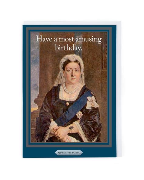 Queen Victoria Birthday Card Cath Tate Cards