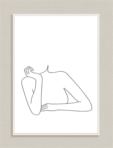 Art Collectibles Drawing Illustration Simple Art Female Body Art