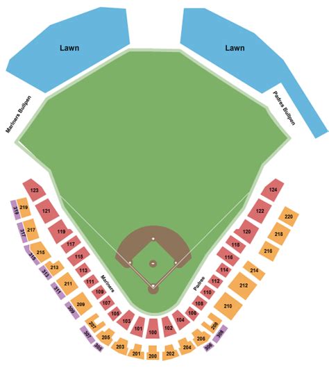 Peoria Sports Complex Seating Chart And Maps Peoria