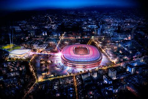 Barcelona, al costat del compromís social. FC Barcelona predstavlja novi Camp Nou Stadion | Citylife ...